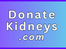 DonateKidneys.com Premium Domain Name For Sale .COM / Kidney Donation Domains