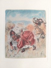 Pierre-Auguste Renoir Lithograph "Enfants Jouant la Balle", 1989