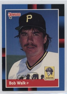 1988 Donruss Bob Walk (Solid Blue Upper Left Corner) #514 14x1