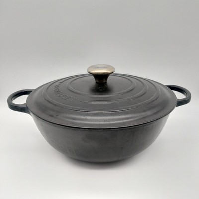 Le Creuset La Marmite Suppentopf Gusseisen emailliert 28cm 4,9l - Schwarz 