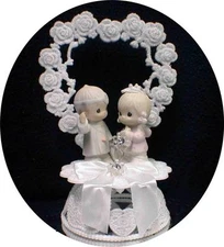 Groom Doctor & Adorable Bride Wedding Cake Topper top dr. Doc Precious Moments