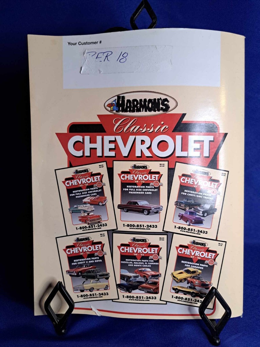 Harmons Classic Chevrolet 58-72 Restoration Parts Passenger Cars