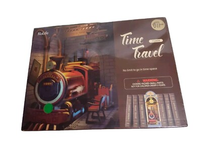 Rolife 3D DIY Time Travel TGB04 Lighted Creative Book Ends - Sealed - Box Worn