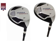 AGXGOLF LADIES RIGHT HAND XS 7  9 FAIRWAY UTILITY WOODS wGRAPHITE SHAFTS