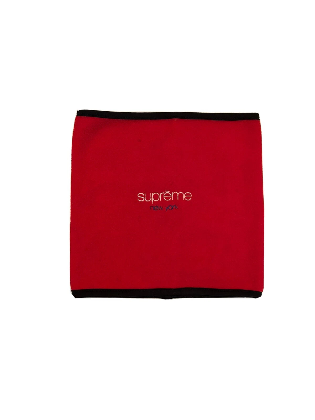 Supreme New York Neck Gaiter rouge