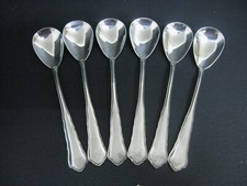 WMF Modell 2100 Silberbesteck Dessert&ouml;ffel 13 cm f&uuml;r 6 Personen Silber 90er TOP!