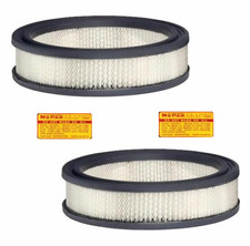 Dual Quad Air Filters For 1960-61 Mopar B-body C-body With Ram Induction