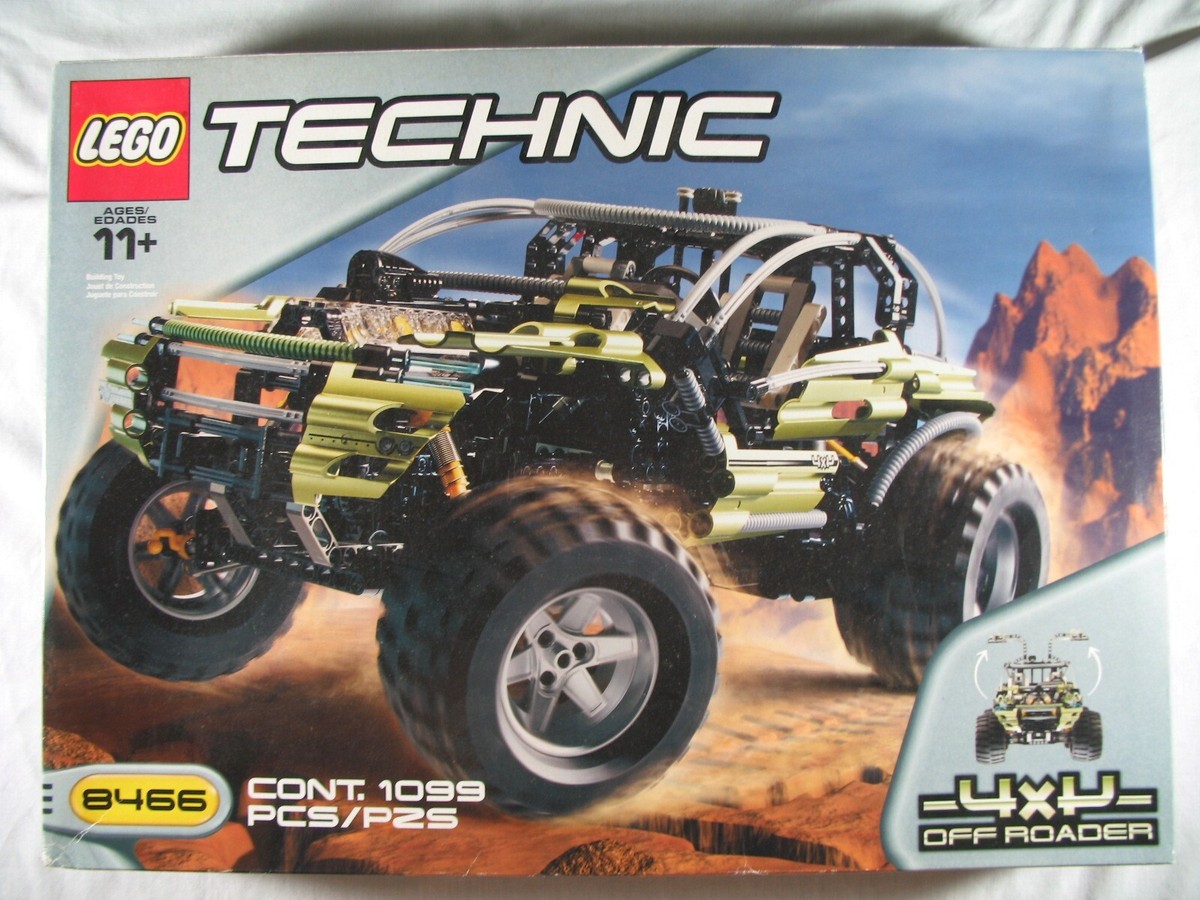 Lego Technic Set 8466: 4x4 Off Roader, open box, sealed bags