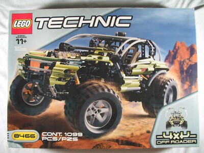 Lego Technic Set 8466: 4x4 Off Roader, open box, sealed bags