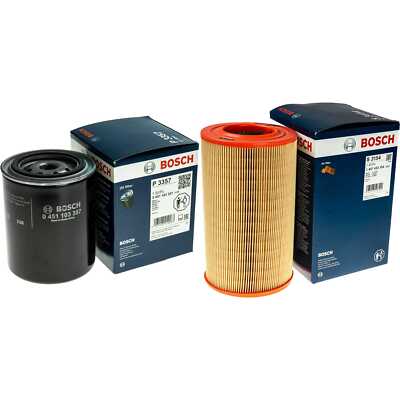 BOSCH Inspektionspaket Ölfilter Luftfilter für Nissan Pick-up D22 2.5 TD 4WD