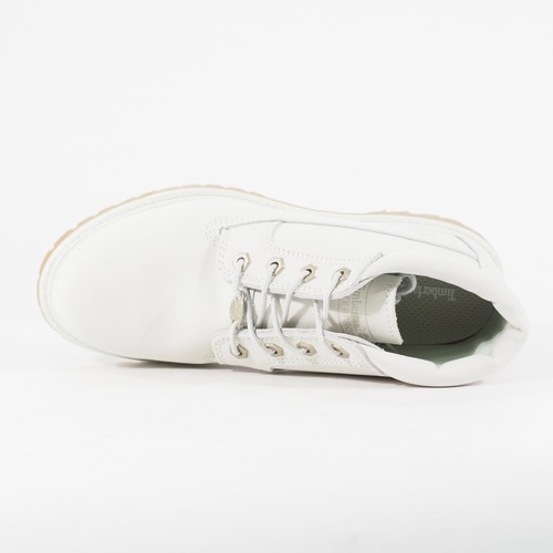 Botas para caminar Timberland bajas de 6 pulgadas premium A1NDK de cuero como nuevas con cordones para mujer - Imagen 6 de 7