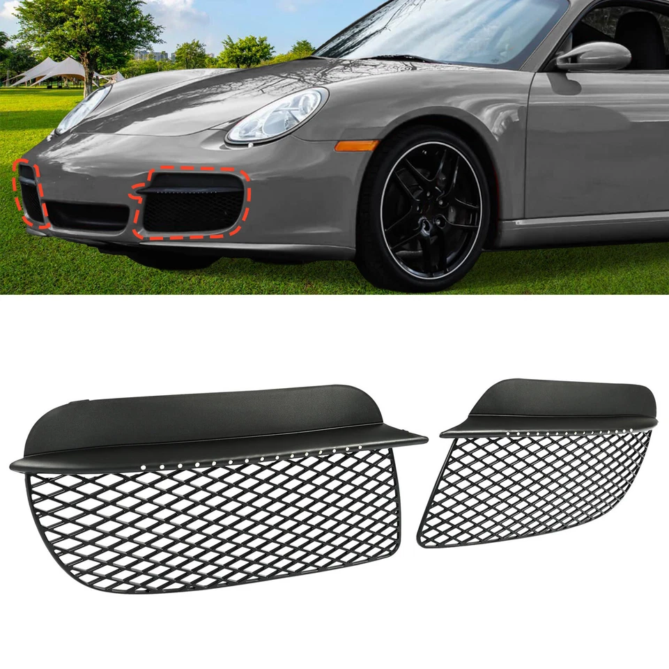 Luces antiniebla LED para Porsche Cayman 2006 2007 2008 mástiles con protectores de radiador Foto 3 de 4