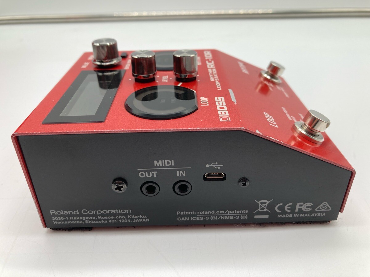 ギター Boss Rhythm Loop Station RC-10R BOSS RC-10R Rhythm Loop Station Effects Pedal | Guitar Center