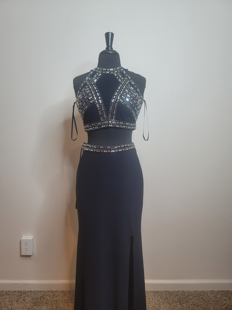 Blondie Nites by Stacy Sklar Pcs Jewel Crop Size with Skirt