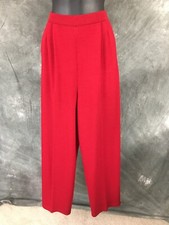 BEAUTIFUL St John knit red pant size 10