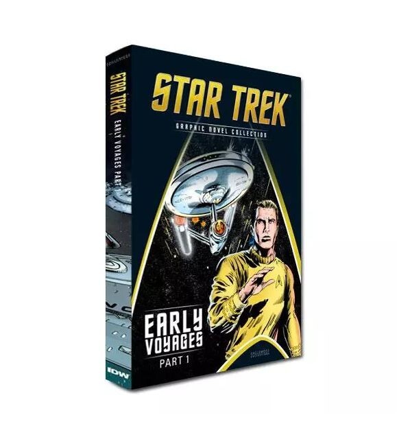 Star Trek Early Viaje Comic Book Cubierta Rígida Bd Viajes