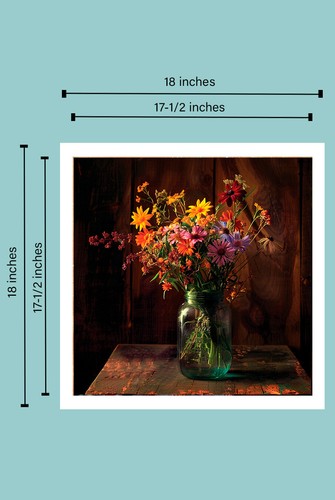 Unframed Abstract Wall Art, poster, print. Unframed Canvas, picture, home decor. - Picture 4 of 5