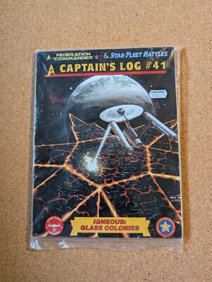 NEU & VERSIEGELT ''Star Fleet Battles - A Captain's Log #41. Igneous: Glaskolonien ''