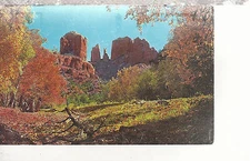 Courthouse Rock  Oak Creek Canyon  AZ  Chrome Postcard 217