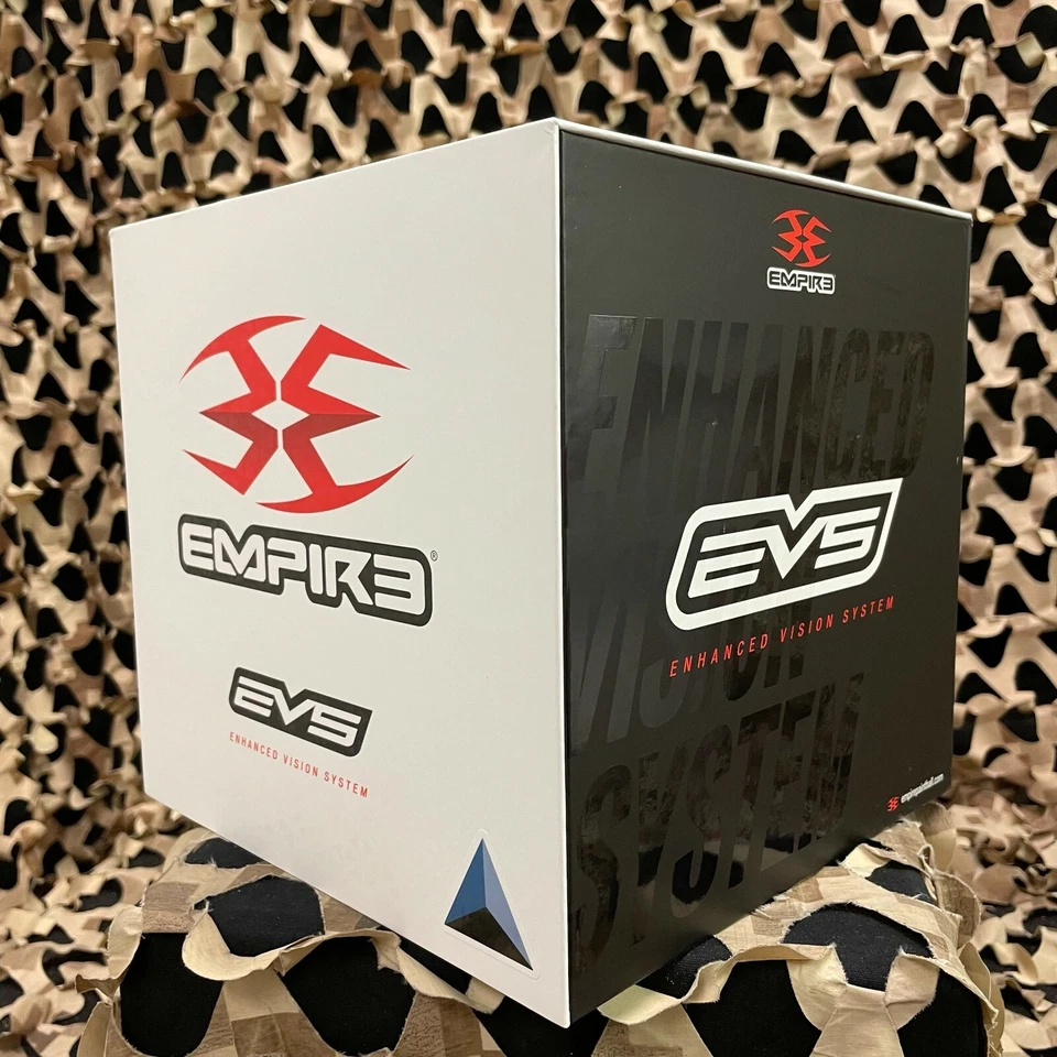 NUEVA Máscara de Paintball Empire EVS - SE Negra/Aqua con Lentes Ninja y Transparentes (21731) Foto 3 de 4