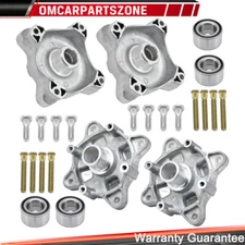 Front &Rear Left Right Wheel Hubs W/Studs & Bearings Kit For Polaris RZR 800 EFI