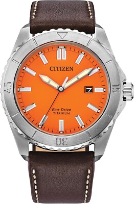 Citizen Dive Watch Brycen Super Titanium  Promaster - Rubber & Leather Strap