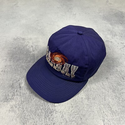Vintage NFL Galaxy Frankfurt PRO ONE Purple Big Logo Rare Hat Cap One Size 1991