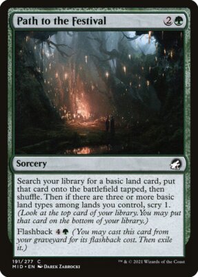4 Path to the Festival 4x x4 - NM - Innistrad: Midnight Hunt SPARROW MAGIC