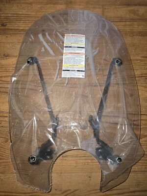 Pare brise pour Harley Davidson indian sportech dot 774 AS6 M177-C - Photo 1/4