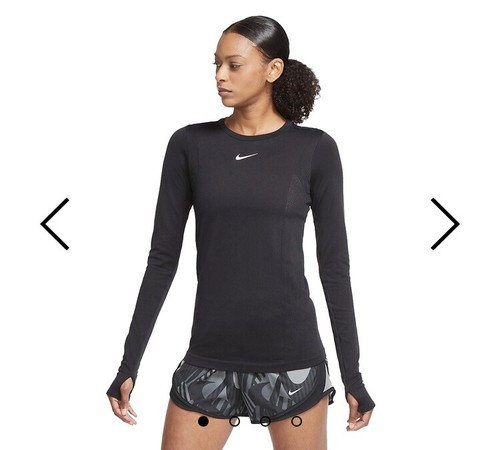nike infinite long sleeve running top
