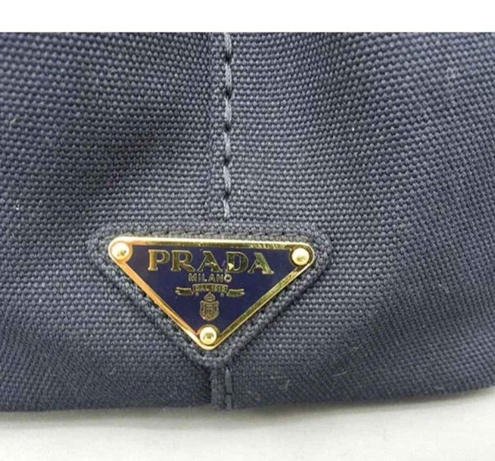prada canapa tote bag and wallet