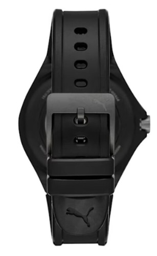 Puma Black Tone black Silicone Touchscreen GPS HR SmartWatch PT9100 SEALED!(K) - Photo 2 sur 7