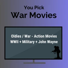 You Pick Oldies/War-Action Movies WWII DVD/Blu-Ray Military John Wayne & More!