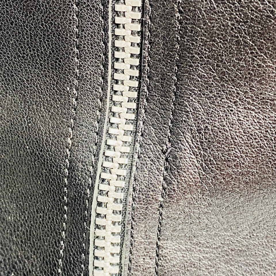 Franco Sarto Alady Cuff Side Zip Leather Ankle Boots Black 7M 7 GREAT Condition - Image 3 of 4