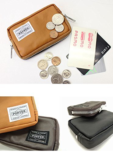 Yoshida & Co. PORTER Freestyle Coin Multi Case Camel 707