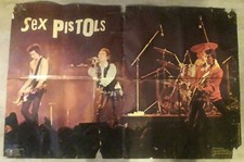 Vintage Original SEX PISTOLS POSTER 1978 Glitterbest Inc. Photo by Niel Zlozower