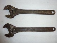 Vintage Tools Bahco Sweden AB Stockholm 743 Adjustable Spanner 12" And 12” 73