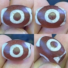 Roman Agate rare unique eye Agate Lucky stone rare Ancient Bead