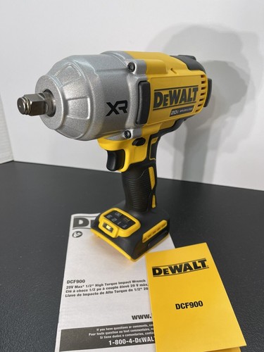DEWALT DCF900B 20V MAX XR 1/2-In Impact Wrench Hog Ring Tool - Yellow (DCF900)
