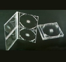 50 SINGLE 7.2MM CLEAR MAXI SLIM CD JEWEL CASE, J CARD, EU STYLE PSC17