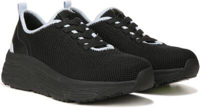 Dr.Scholl's Back To Work Women's Black/Blue Sneakers NW/OB 6.5M