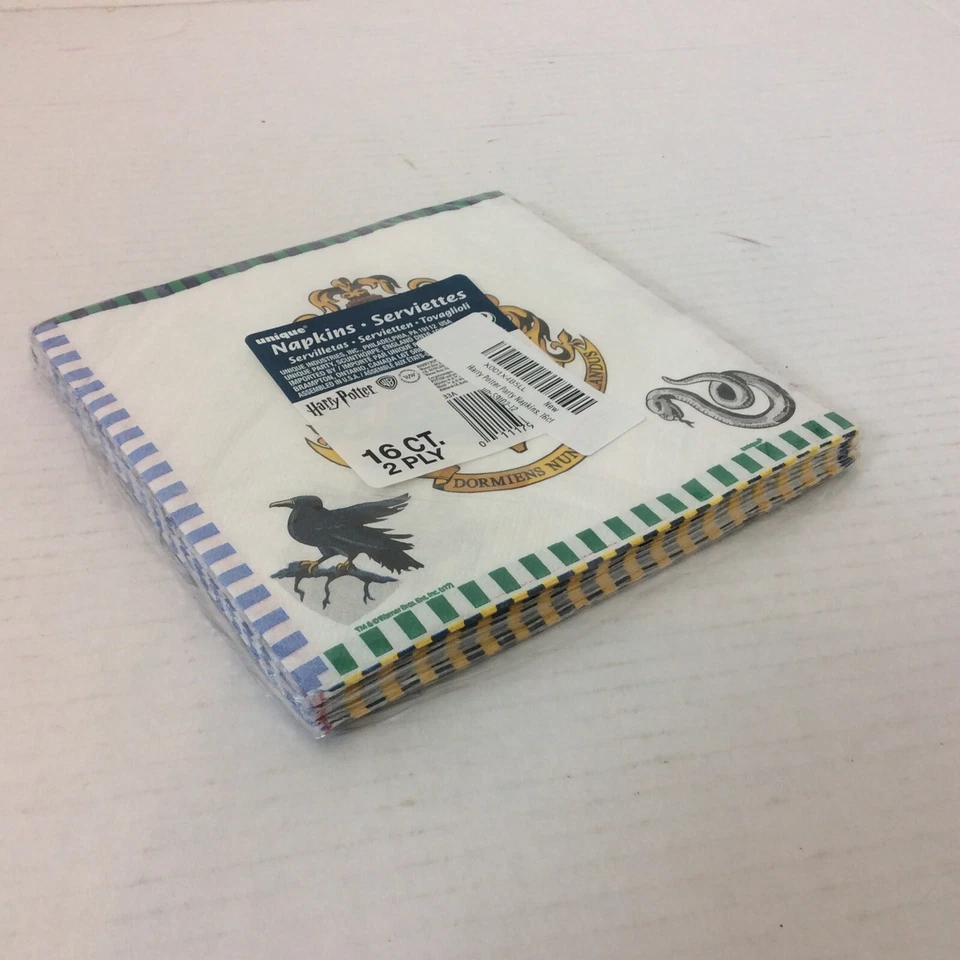Servilletas Harry Potter Almuerzo Fiesta 2 Capas 6.5" Cuadradas Múltiples Cantidades Disponibles Foto 3 de 4