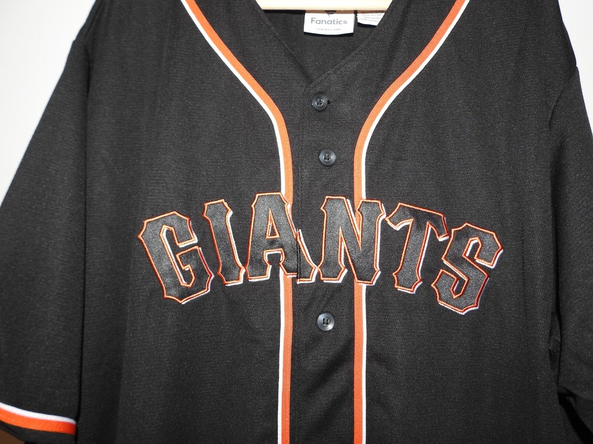 MLB San Francisco Giants Baseball Jersey New Big & Tall Mens Sizes