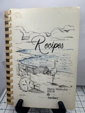 Vintage Harris Methodist H-E-B Auxiliary Recipes Cookbook
