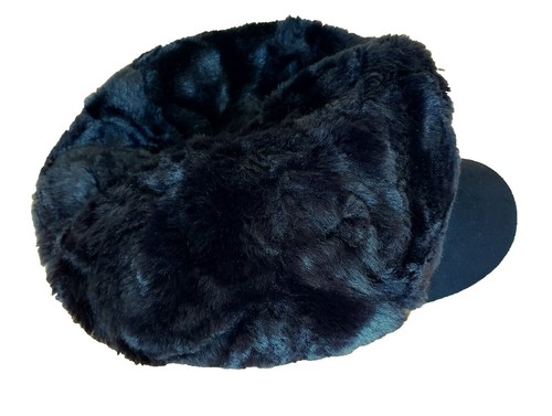 Nine West 100% Wool Riding Cap with Faux Fur Pom | eBay display picture 1