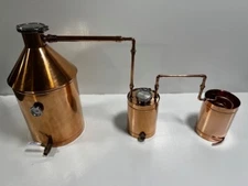 10 Gal Copper Still w/Thumper and Worm "The Perfect 10" Starter Still