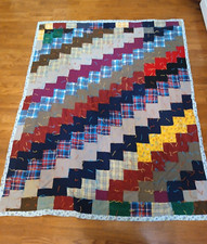 Vintage Decorative Quilt Hand sewn, Nice colo...