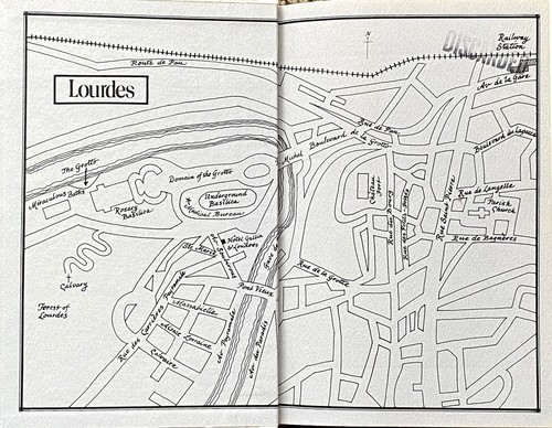 LOURDES. 1984 NEW 1st Ed + dj THE MIRACLE by Irving Wallace. 436 pp + map - Picture 4 of 10