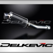 YAMAHA FZ1 FAZER 2006-2015 225mm OVAL CARBON SCHALLDÄMPFER AUSPUFF KIT