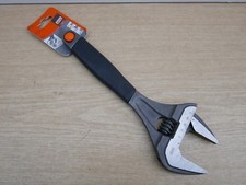 BAHCO 9035 12" ADJUSTABLE WRENCH 55MM EXTRA WIDE OPENING 